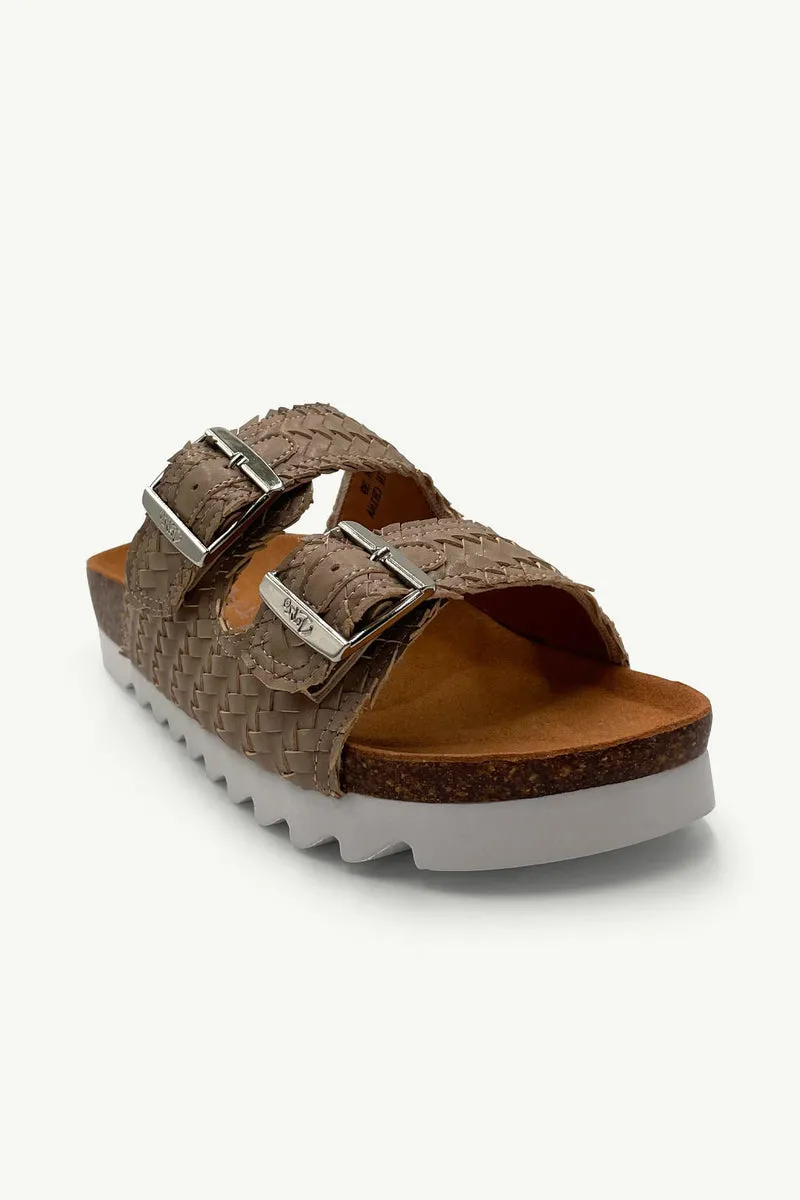 Julz Hudson Sandal - Light Brown