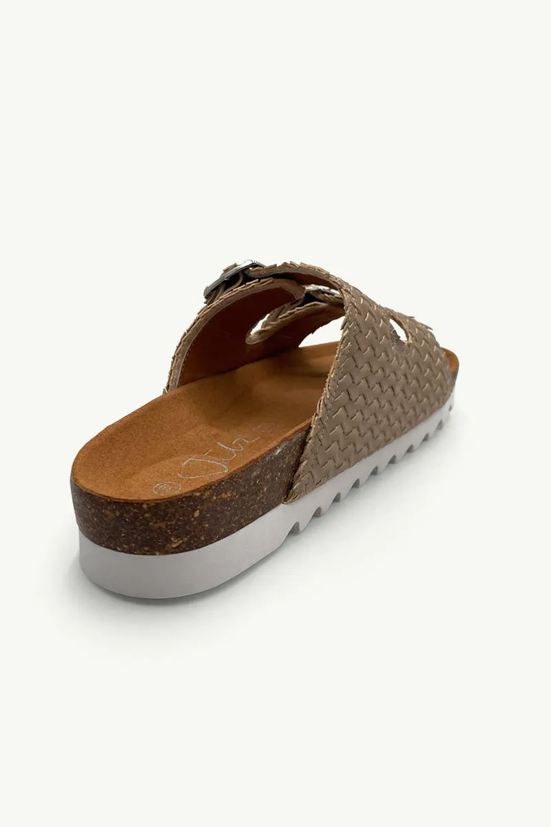 Julz Hudson Sandal - Light Brown