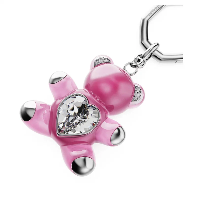 Swarovski Teddy Schlüsselanhänger rosa 5735365