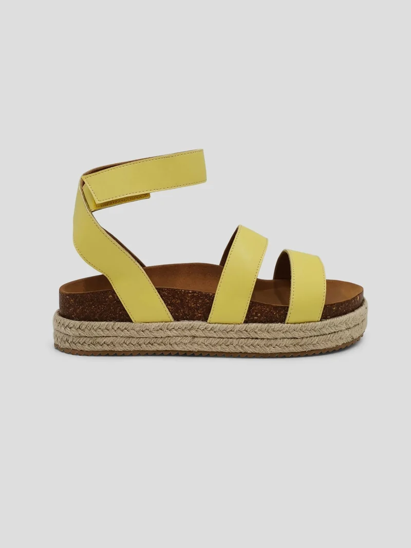 Julz Erik Yellow Sandal - Yellow