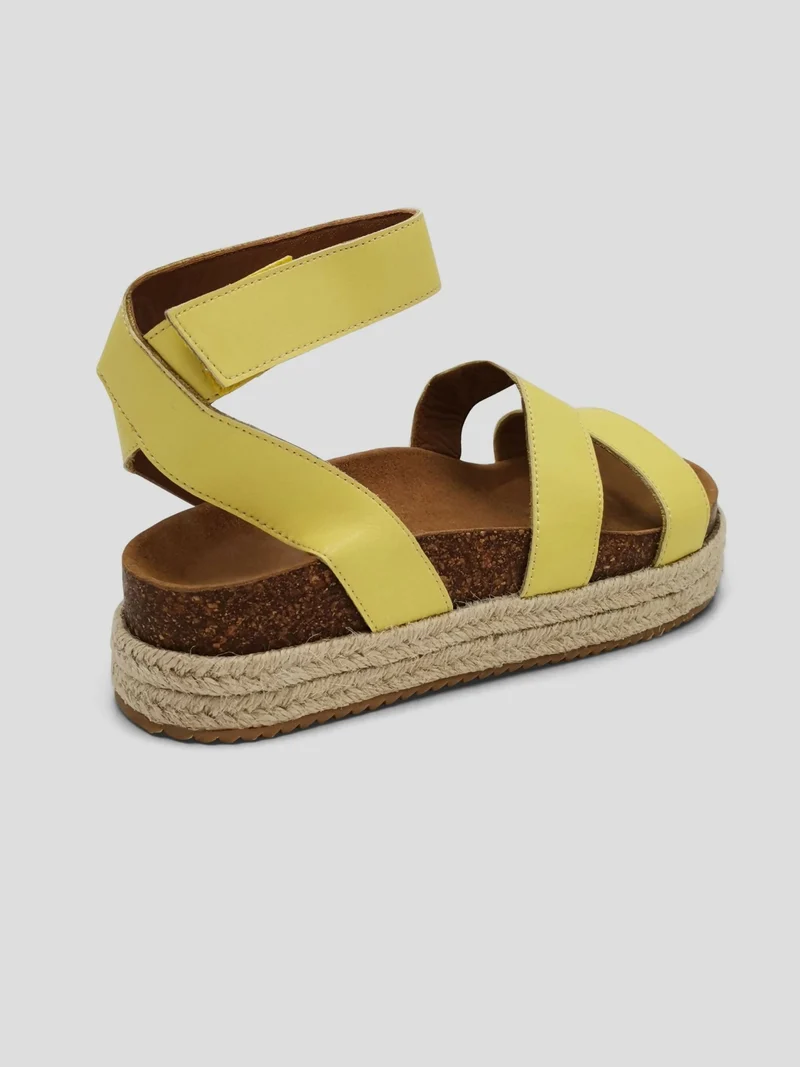 Julz Erik Yellow Sandal - Yellow