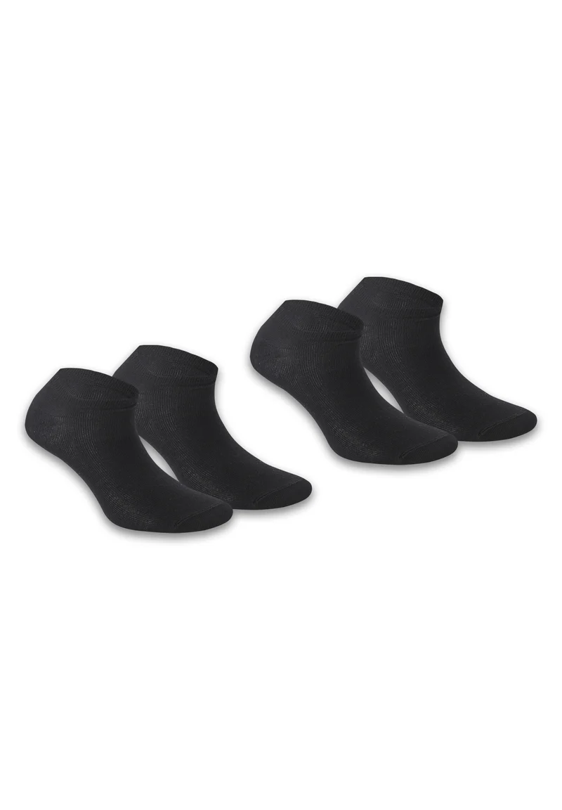 TWOBBA | Damen Sneaker Socken aus Bambus Mix im Doppelpack