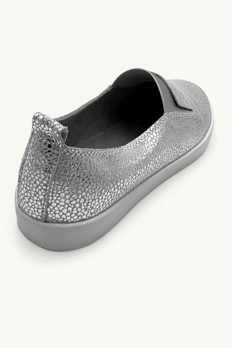 Julz Fran Sneaker - Silver Spec