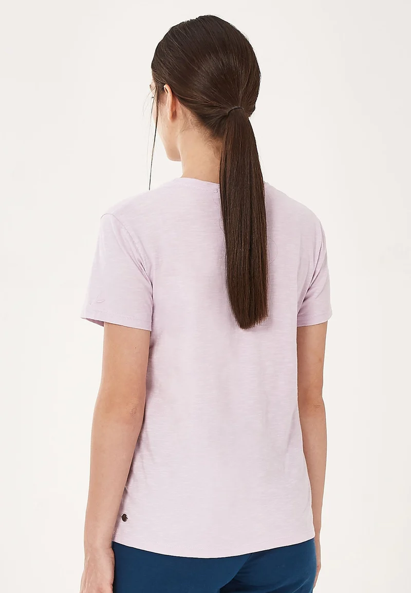 T-Shirt aus Bio-Baumwolle mit Schmetterling-Print