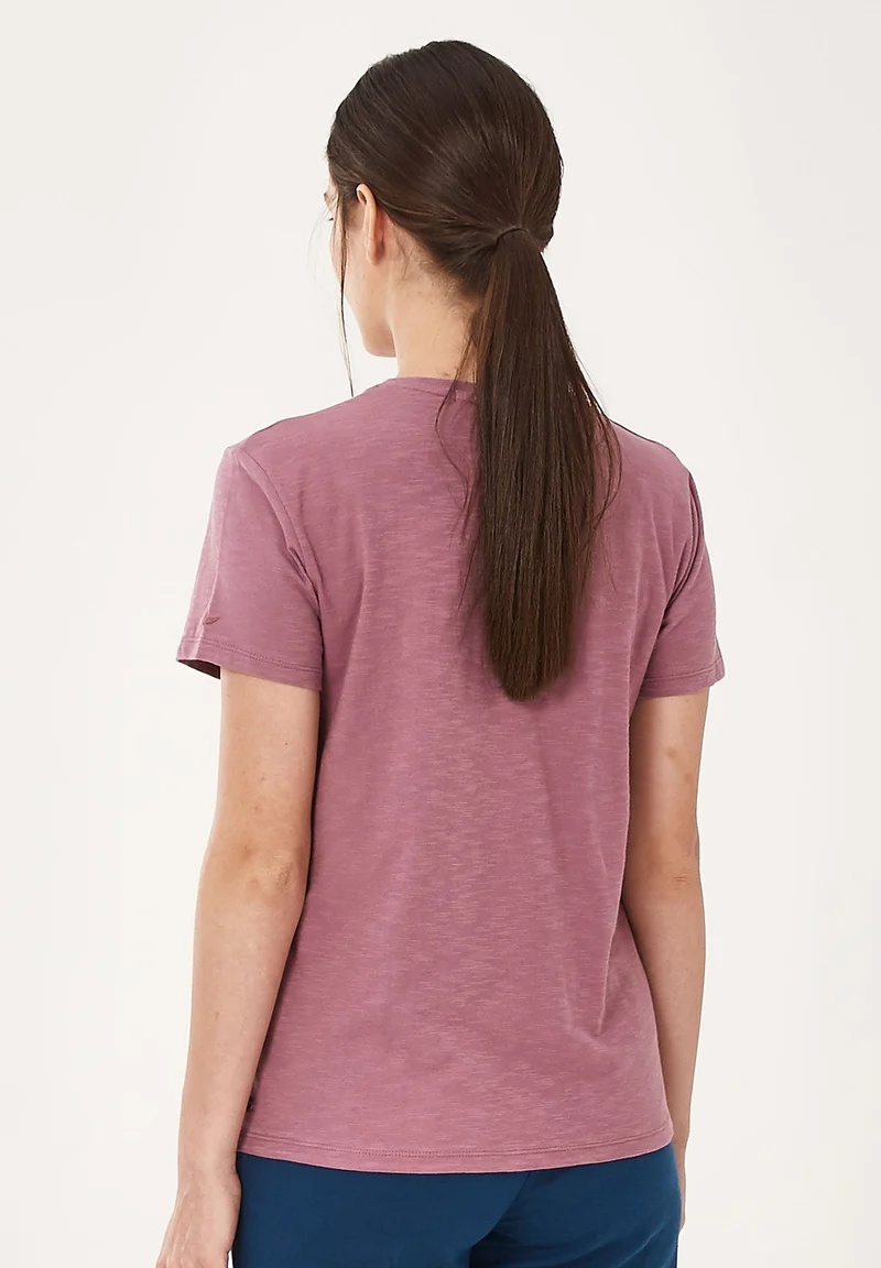 T-Shirt aus Bio-Baumwolle mit Eis-Print