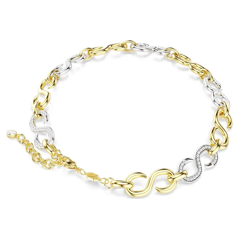 Swarovski Halskette Unisex Dextera Rundschliff Weiss 5741795