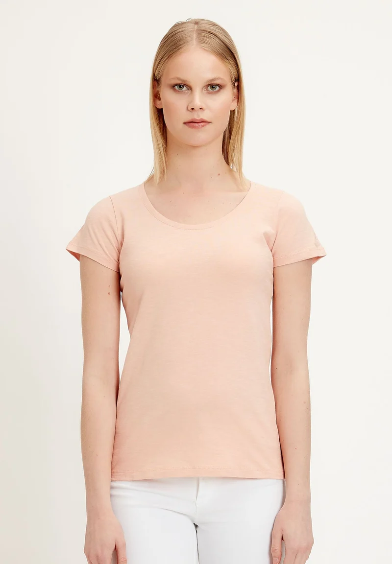Basic T-Shirt aus Bio-Baumwolle