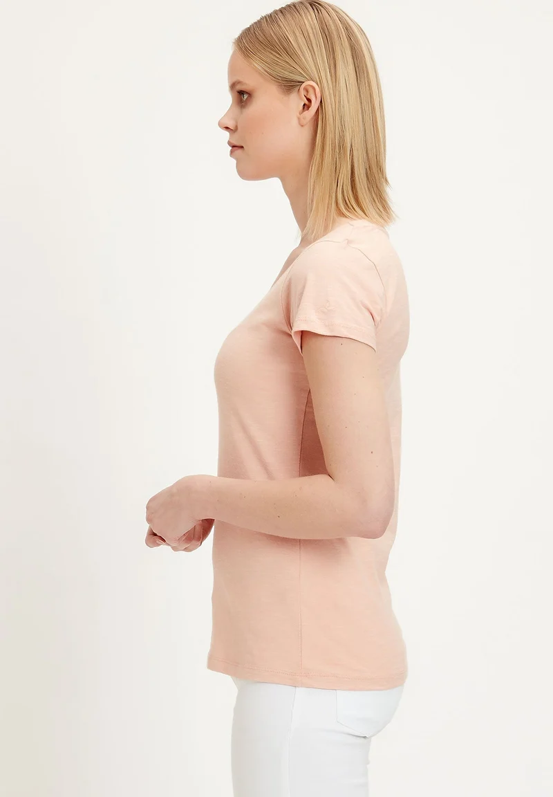 Basic T-Shirt aus Bio-Baumwolle