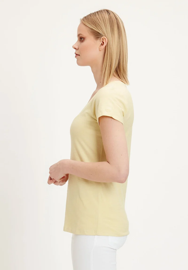 Basic T-Shirt aus Bio-Baumwolle