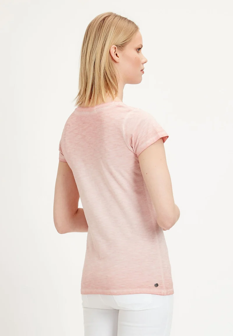 Garment Dyed T-Shirt aus Bio-Baumwolle