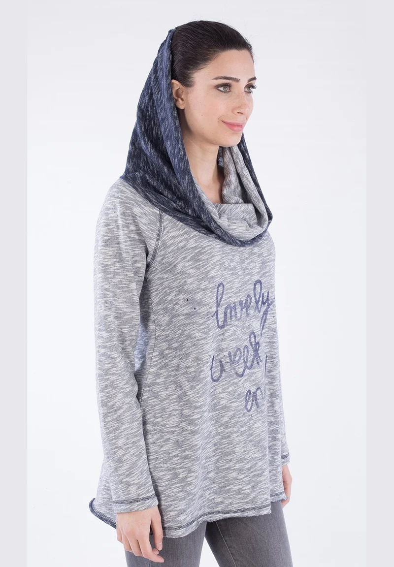 Kapuzensweatshirt aus Bio-Baumwolle