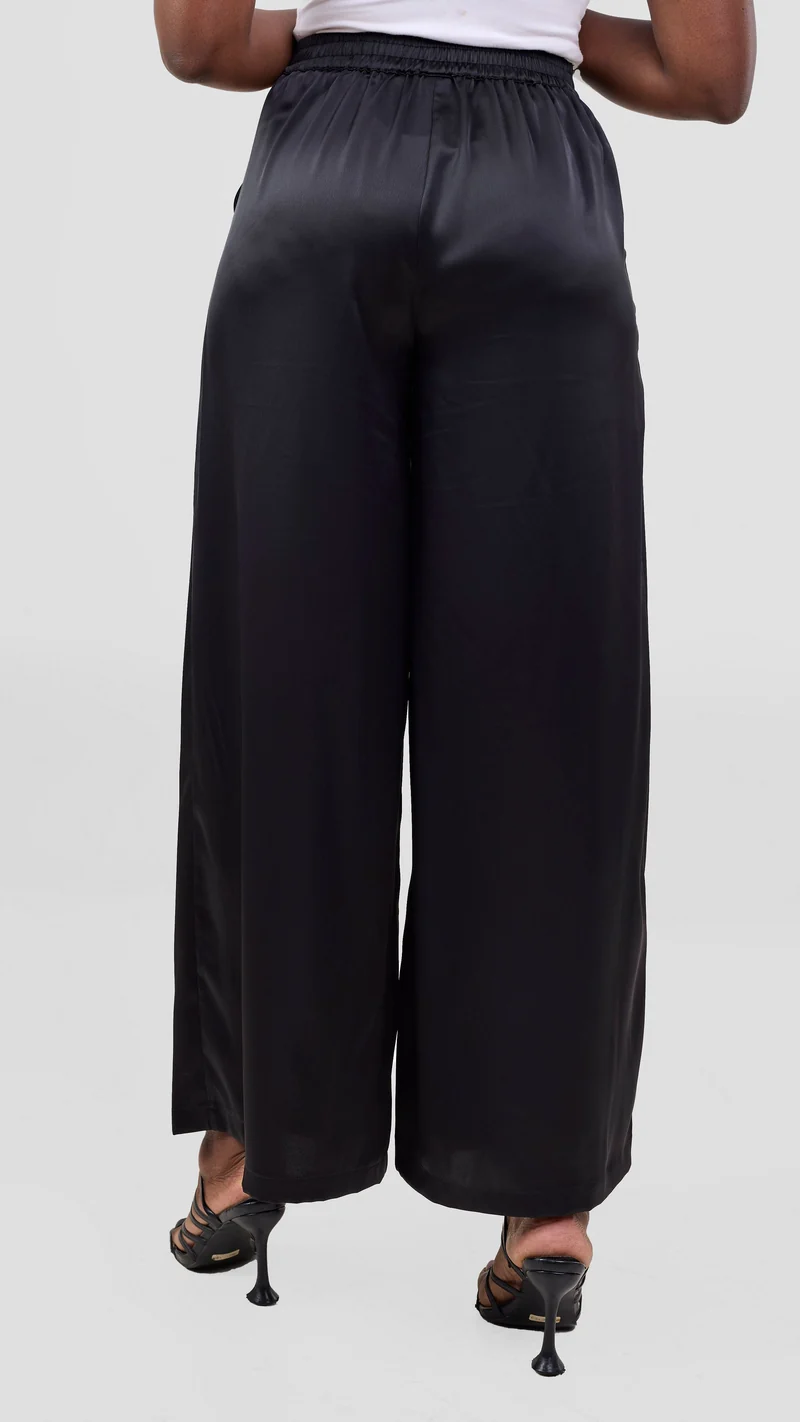 Vivo Essi Wide Leg Pants - Black