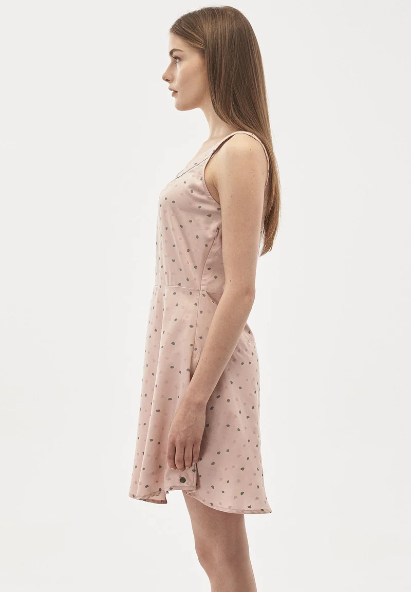 Kleid aus TENCEL™ Lyocell mit Allover-Print
