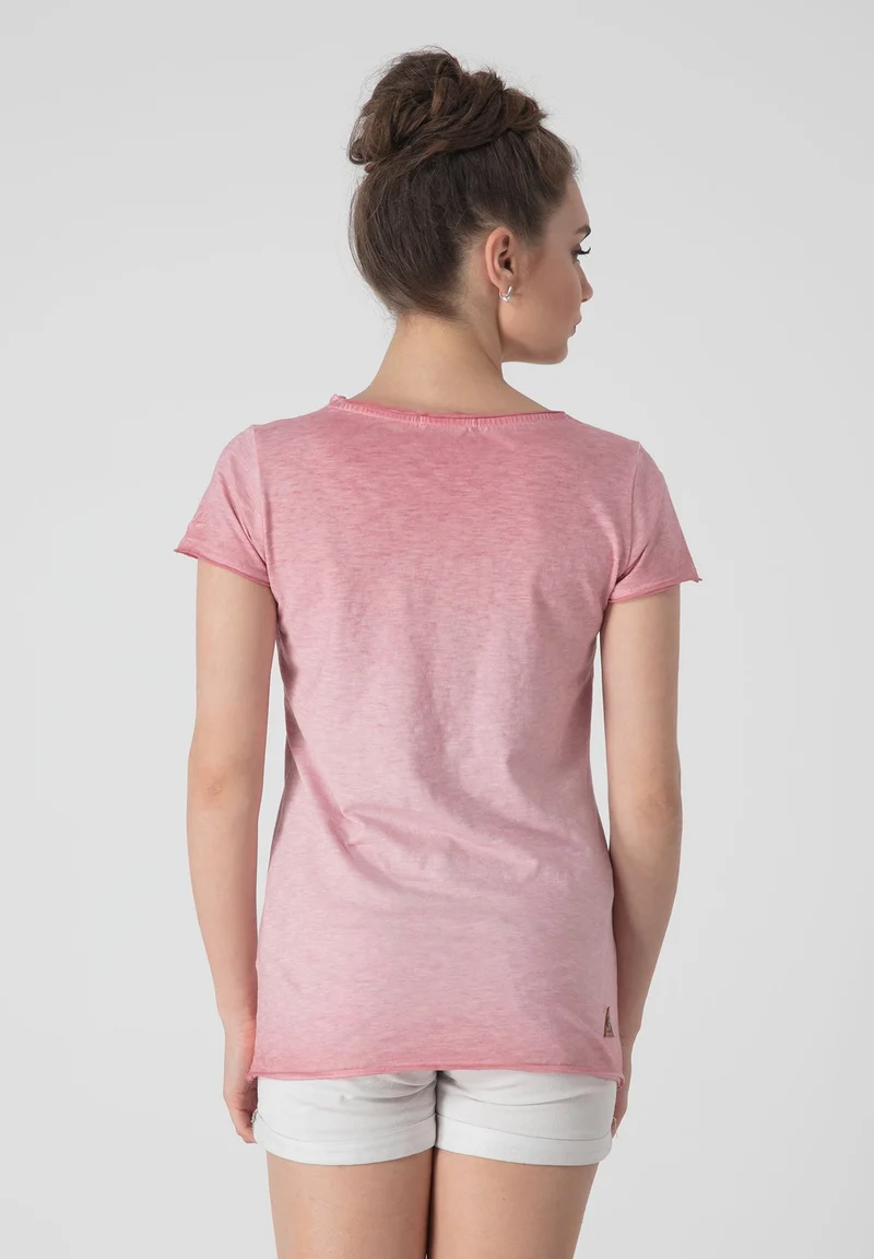Bedrucktes Katzen T-Shirt aus Bio-Baumwolle