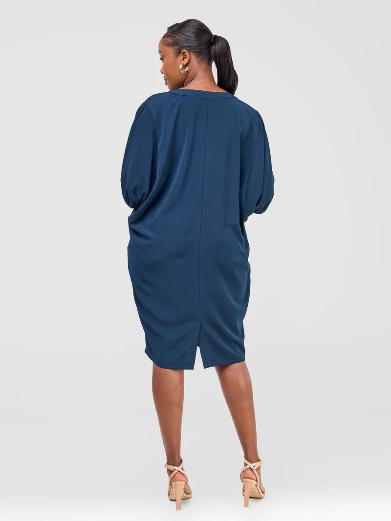 Vivo Reba Dolman Dress - Dark Teal