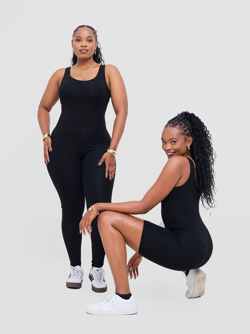 Vivo X This Is Essential Long Unitard - Black