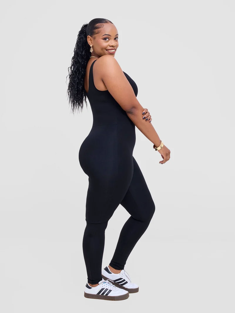 Vivo X This Is Essential Long Unitard - Black