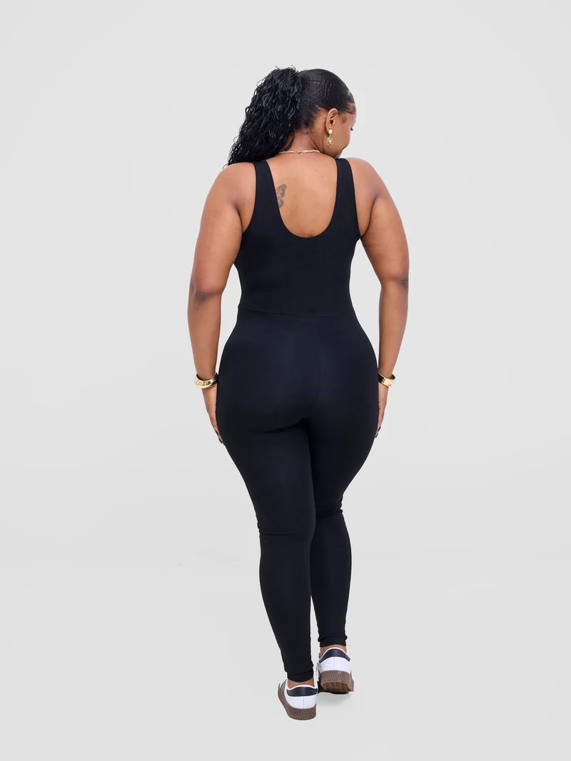 Vivo X This Is Essential Long Unitard - Black