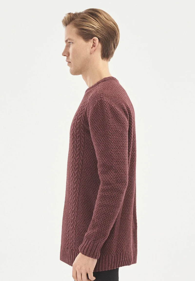 Pullover aus Bio-Merinowolle und Bio-Baumwolle