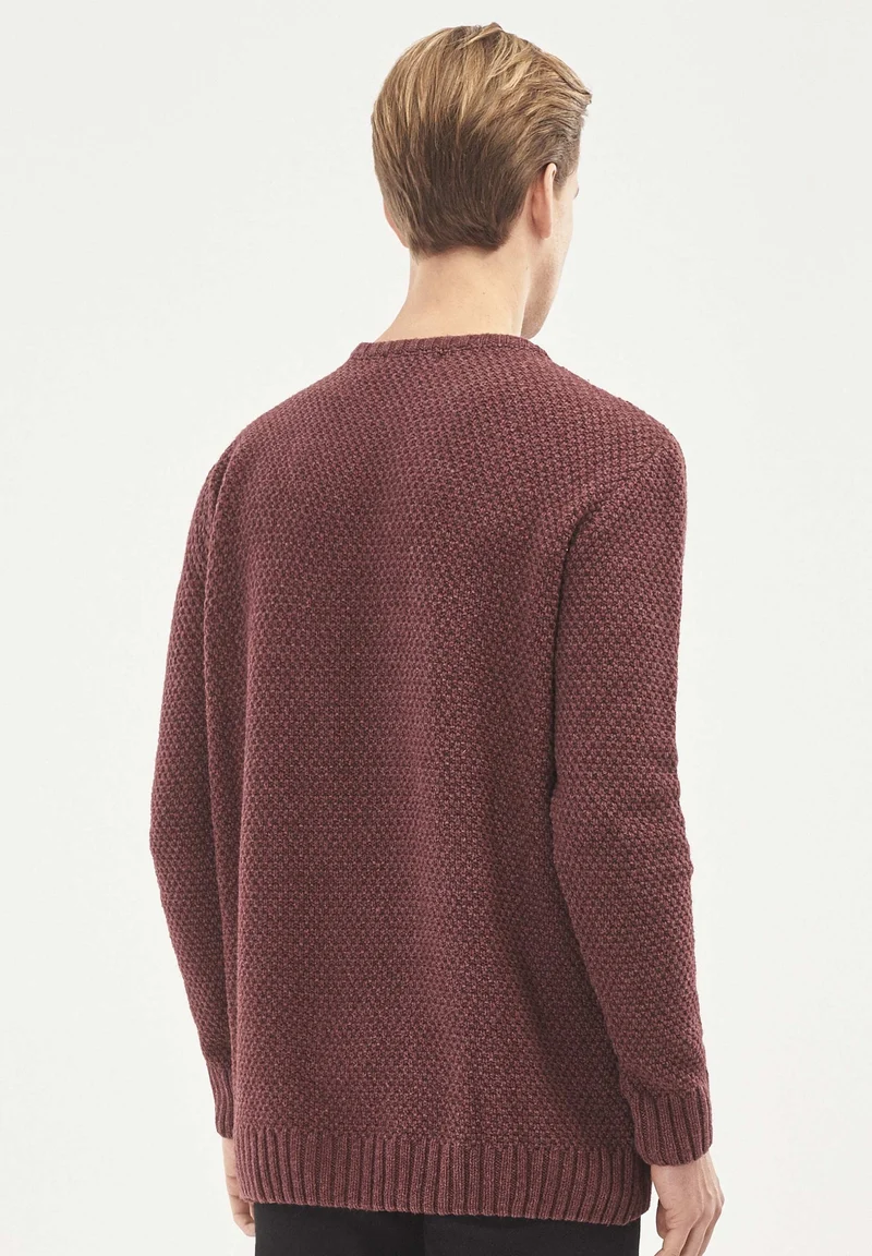 Pullover aus Bio-Merinowolle und Bio-Baumwolle