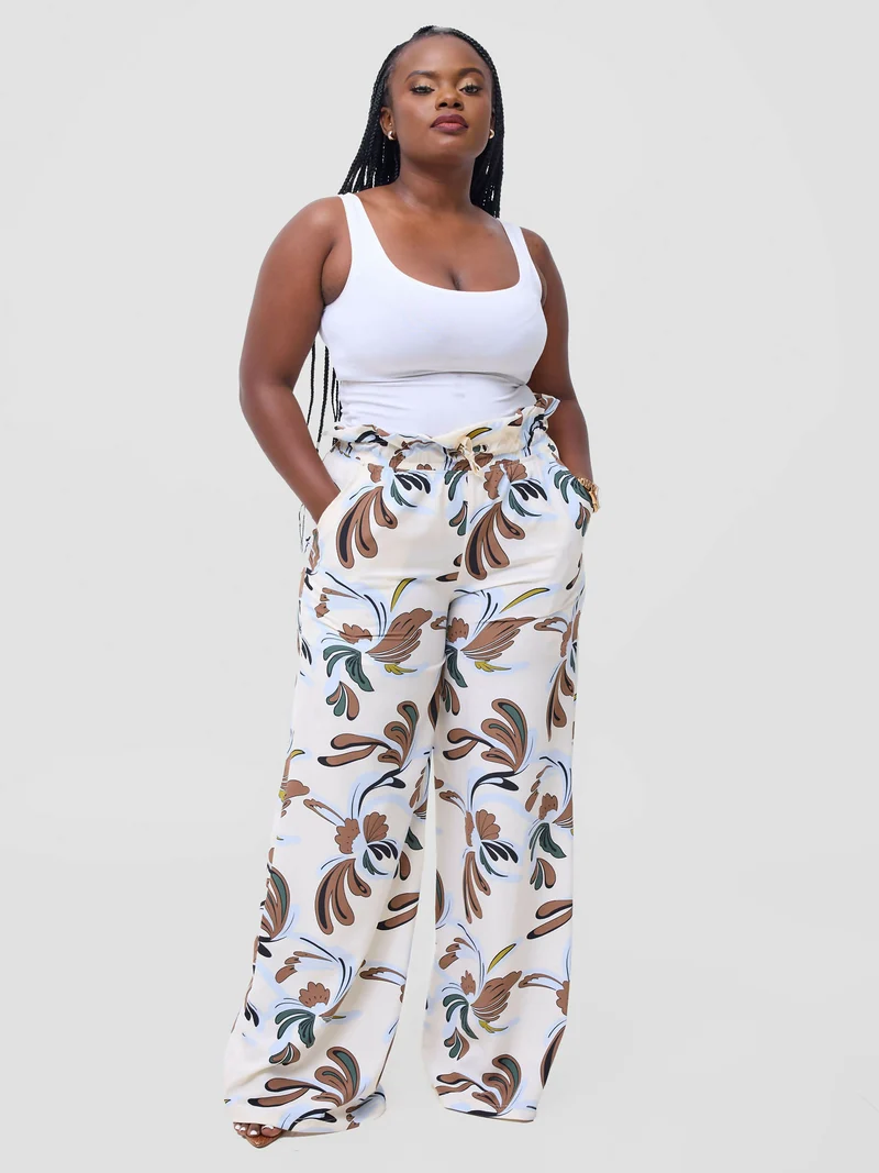 Floral Essence Trouser - Floral