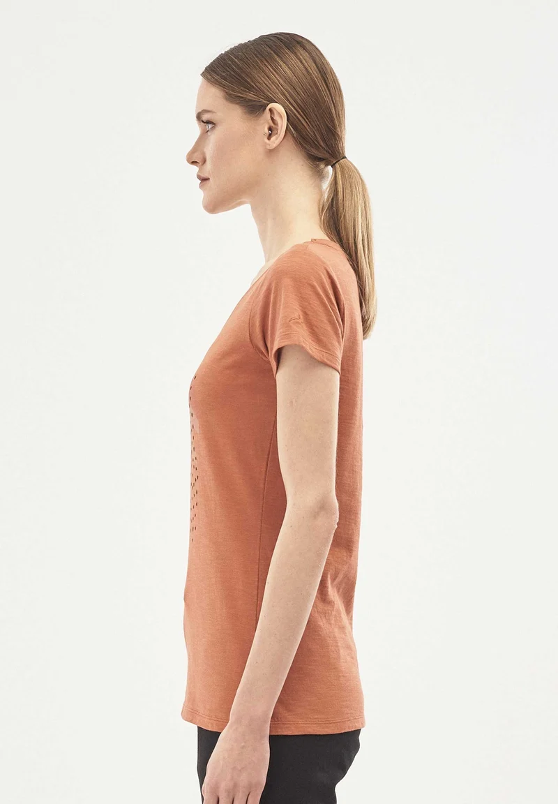 T-Shirt aus Bio-Baumwolle mit Print