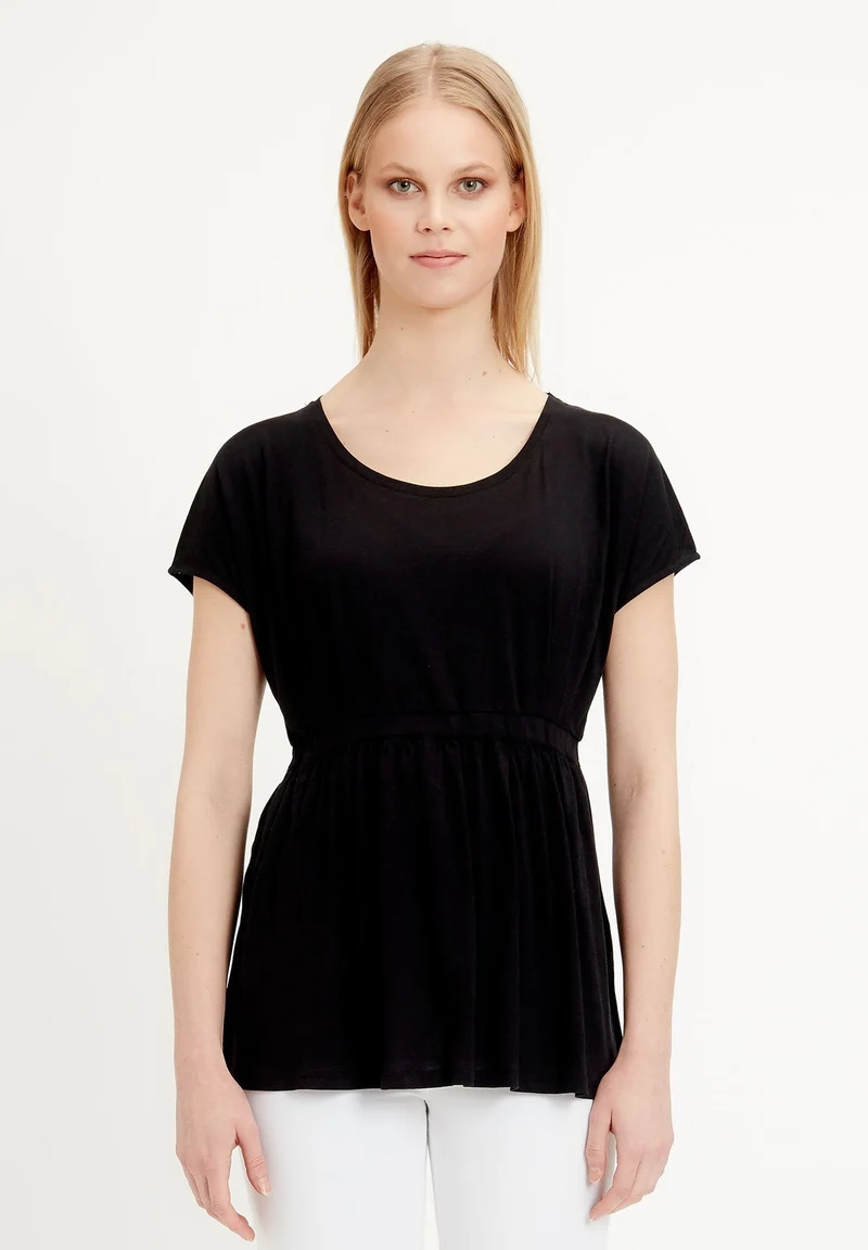 T-Shirt aus TENCEL™ Lyocell-Mix