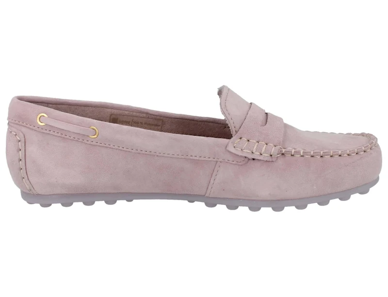 Bagatt Rose Pink Suede Moccasin Shoes-Damen