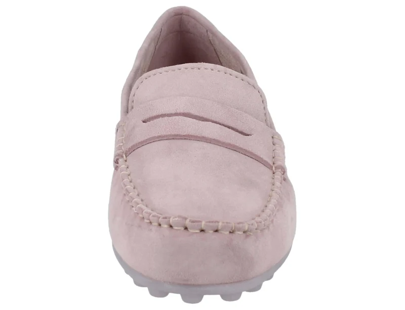 Bagatt Rose Pink Suede Moccasin Shoes-Damen