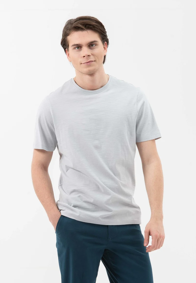 Basic T-Shirt aus Bio-Baumwolle