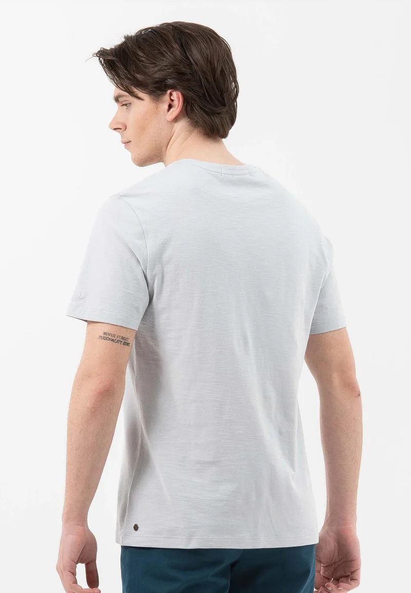 Basic T-Shirt aus Bio-Baumwolle