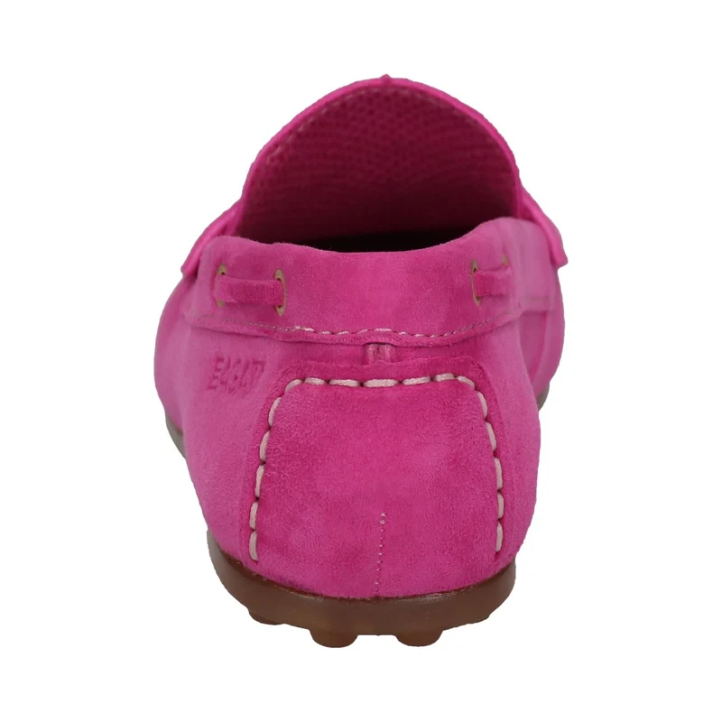 Bagat DAMEN Dark Pink Suede Moccasin Shoes