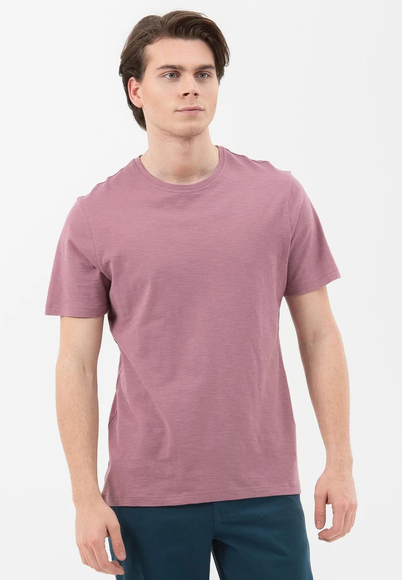 Basic T-Shirt aus Bio-Baumwolle
