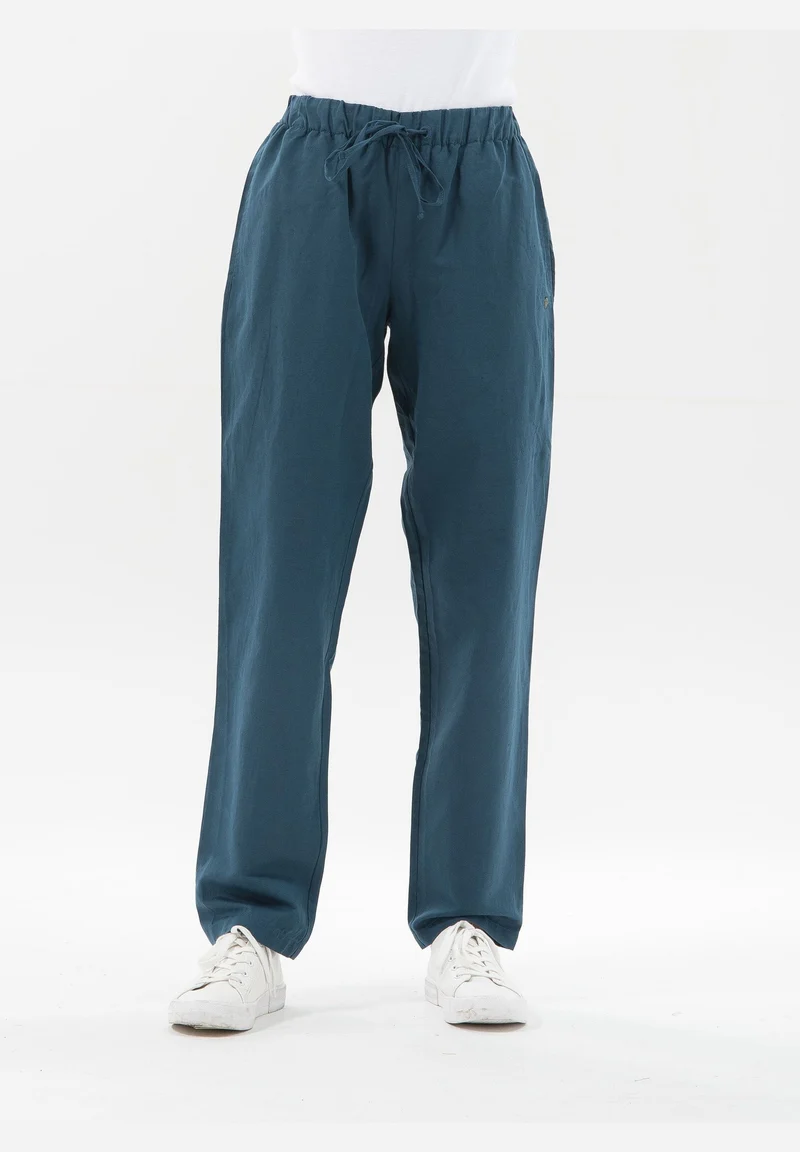 Hose aus Leinen mit Bio-Baumwolle