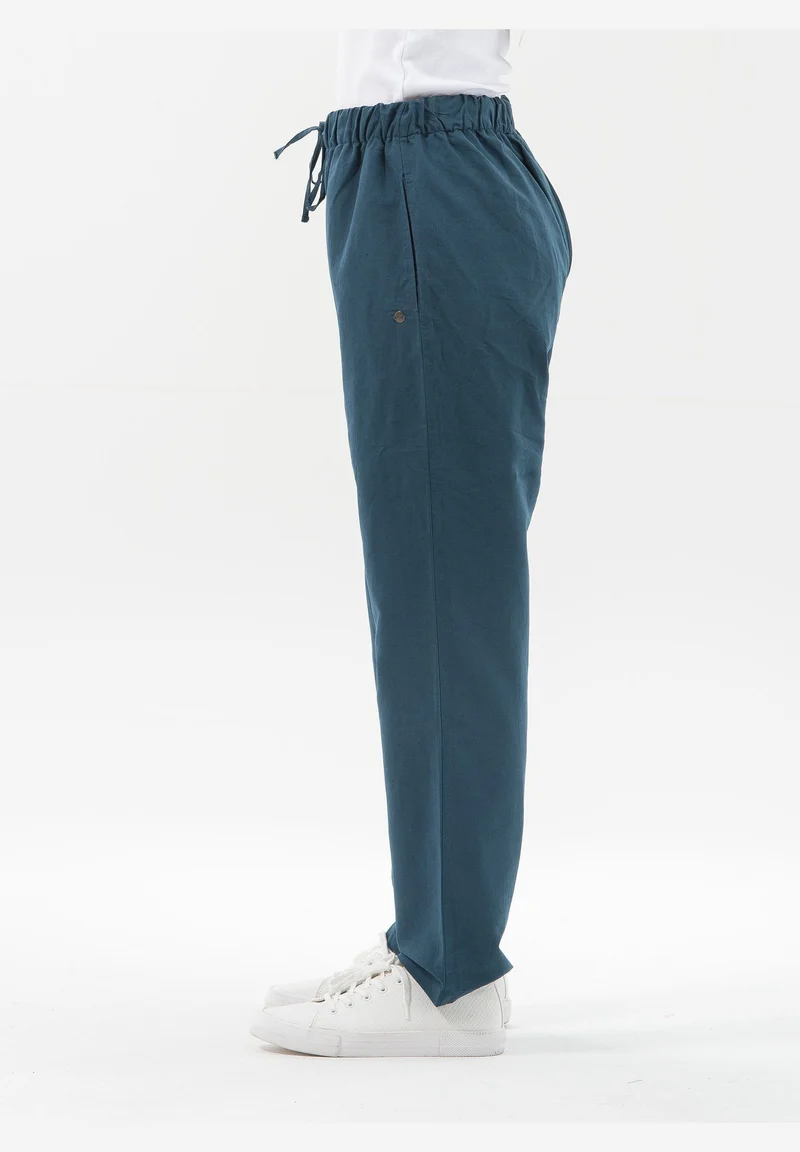 Hose aus Leinen mit Bio-Baumwolle