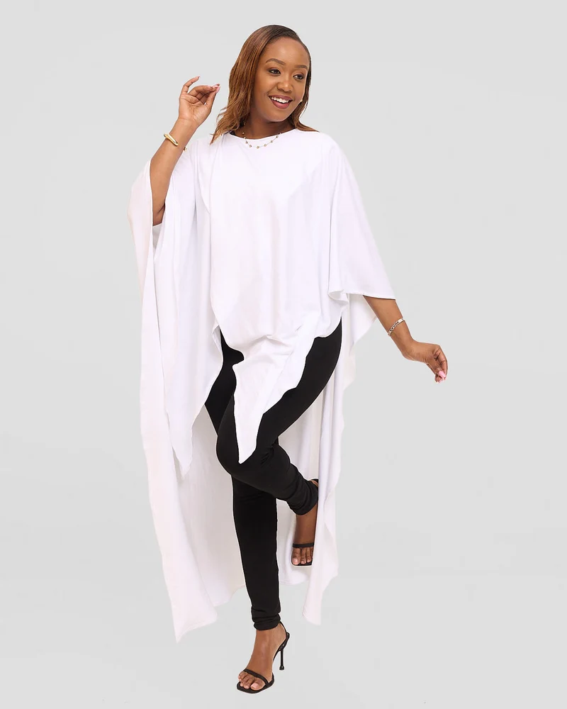 Inroses 3-in-1 Flow Drape Kimono - White