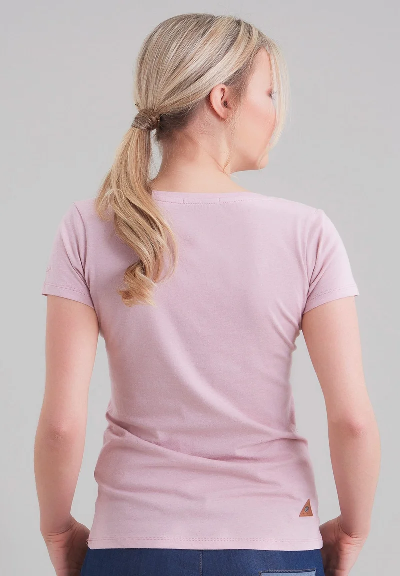 T-Shirt aus Bio-Baumwolle mit Blumenprint