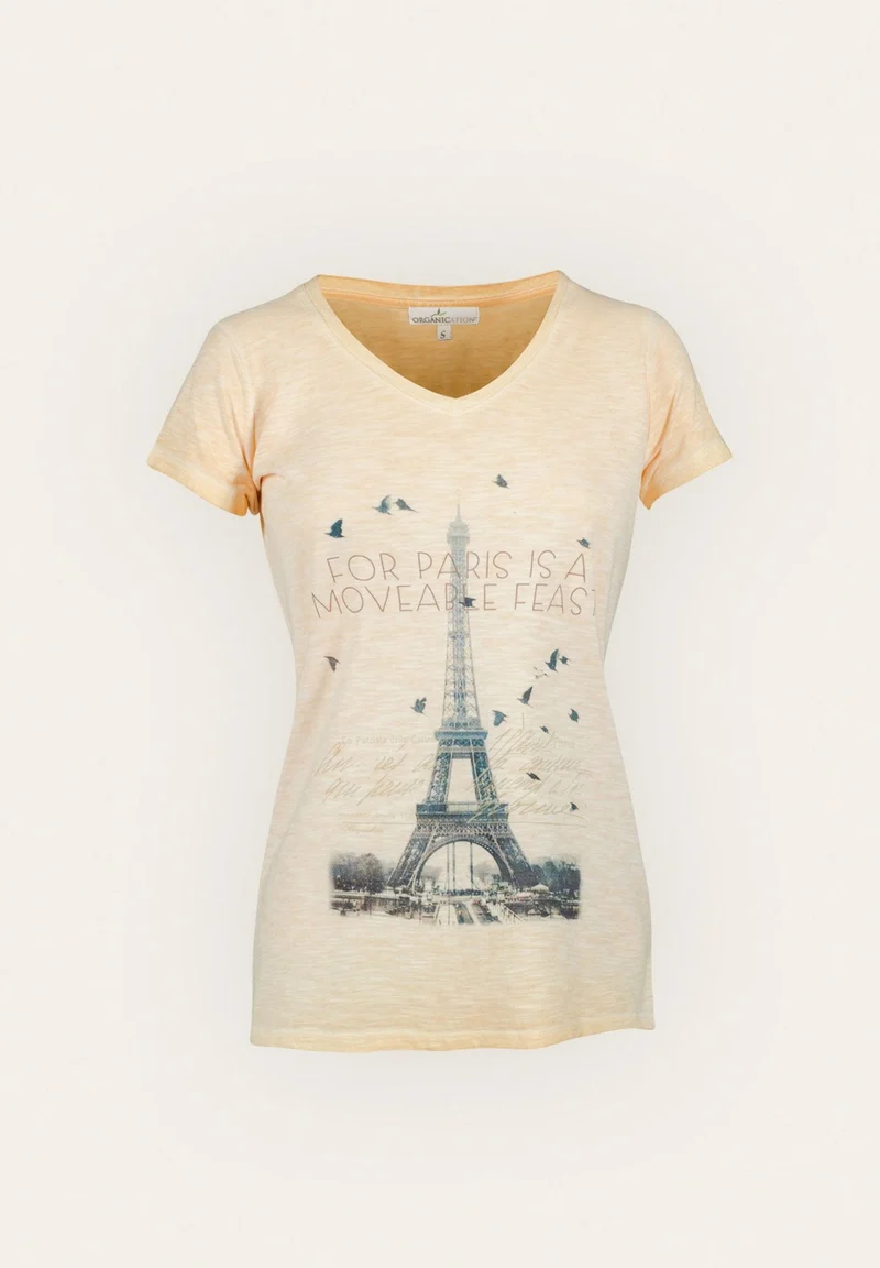 Cold Dyed T-Shirt aus Bio-Baumwolle