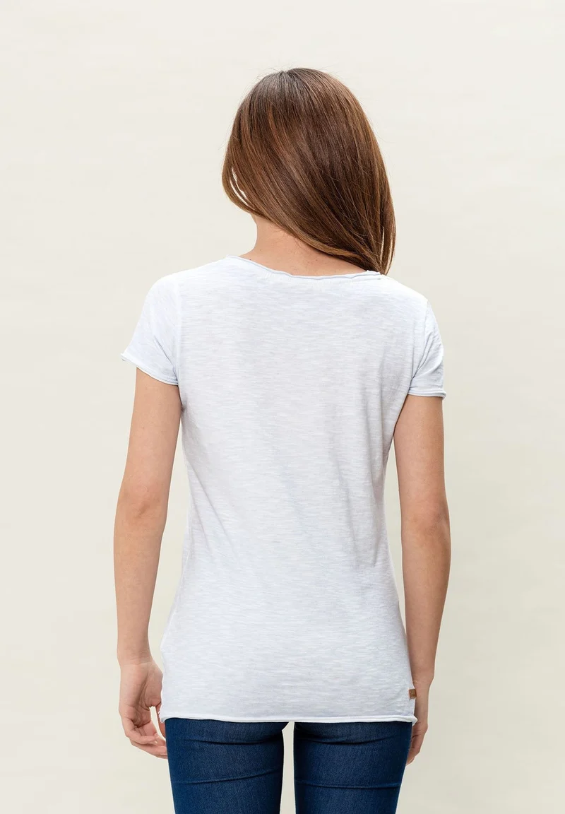 Cold Dyed T-Shirt aus Bio-Baumwolle
