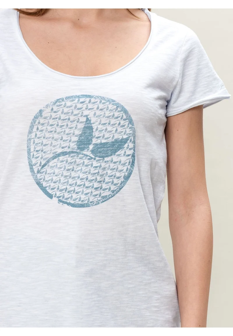 Cold Dyed T-Shirt aus Bio-Baumwolle