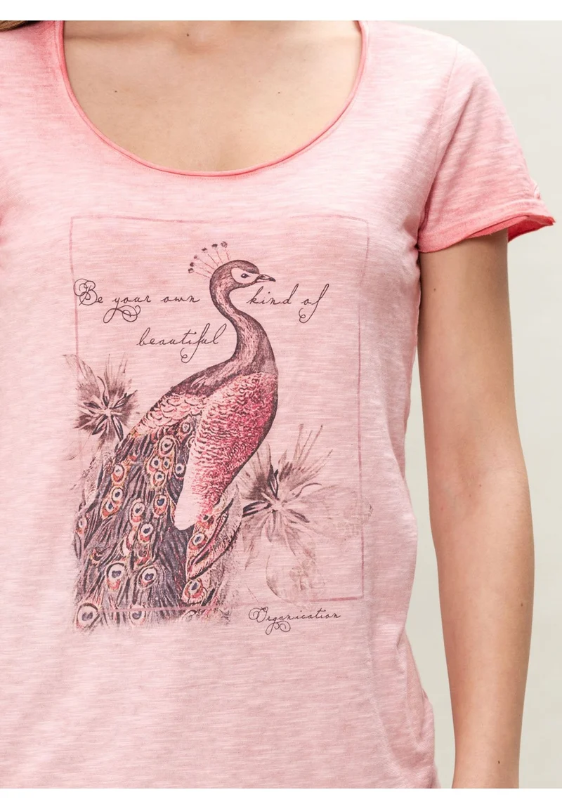 Cold Dyed T-Shirt aus Bio-Baumwolle