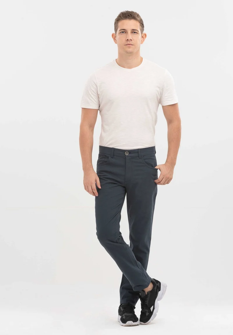 Hose aus Bio-Baumwolle-Elasthan-Mix