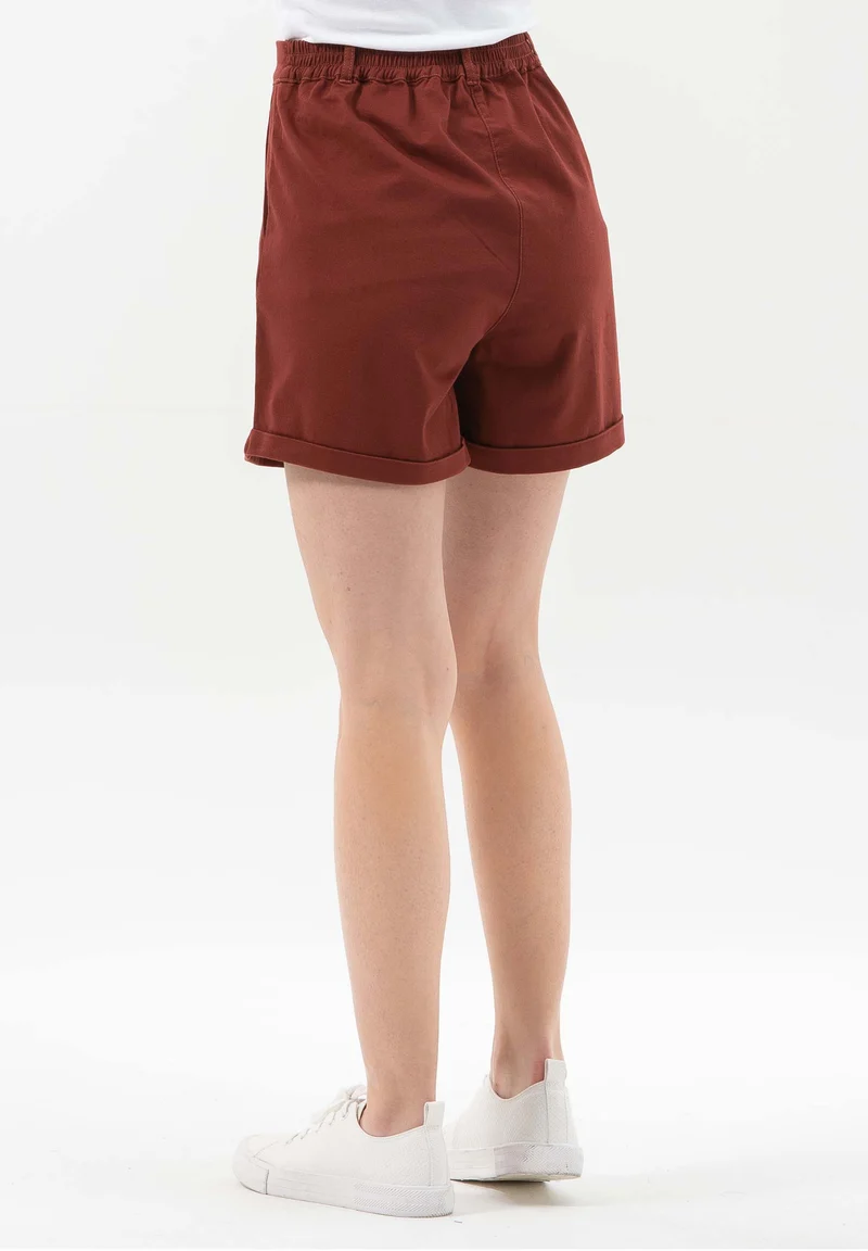 Shorts aus Bio-Baumwolle-Elasthan-Mix