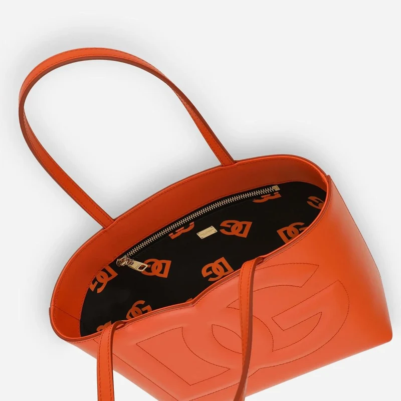 Dolce & Gabbana Shopper Damen DG Logo Orange BB7337-AW576-80244