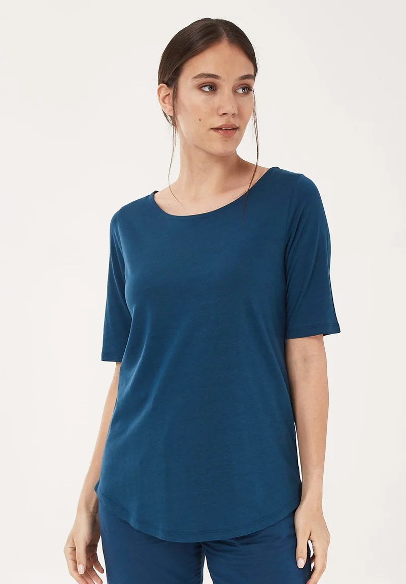 T-Shirt aus TENCEL™ Lyocell-Bio-Baumwolle-Mix
