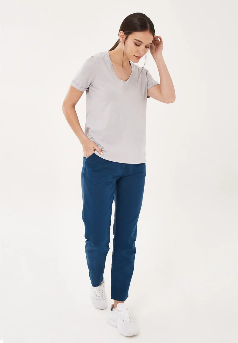 T-Shirt aus TENCEL™ Lyocell- Bio-Baumwolle-Mix