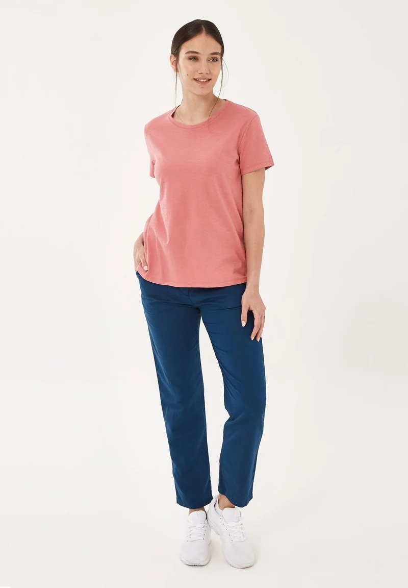 Basic T-Shirt aus Bio-Baumwolle