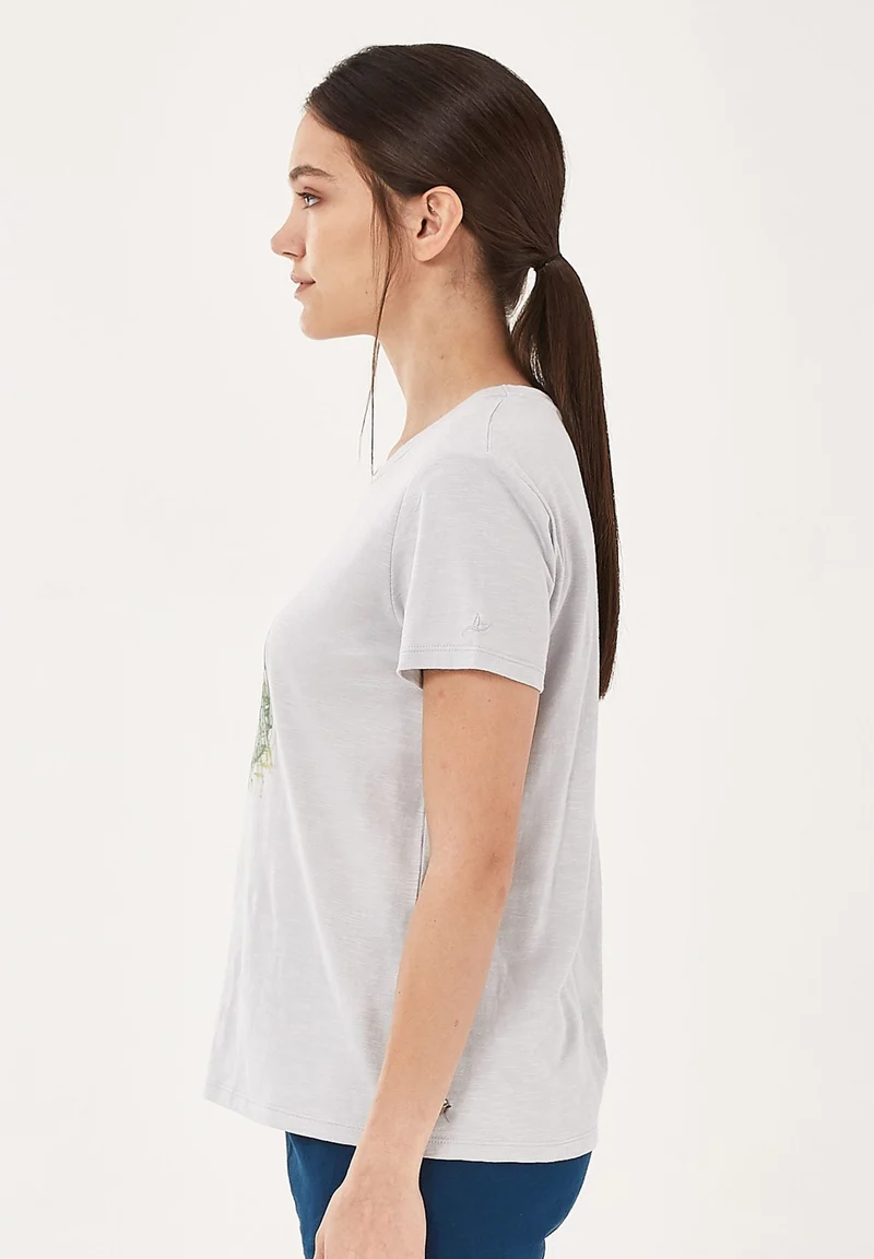 T-Shirt aus Bio-Baumwolle mit Riesenrad-Print