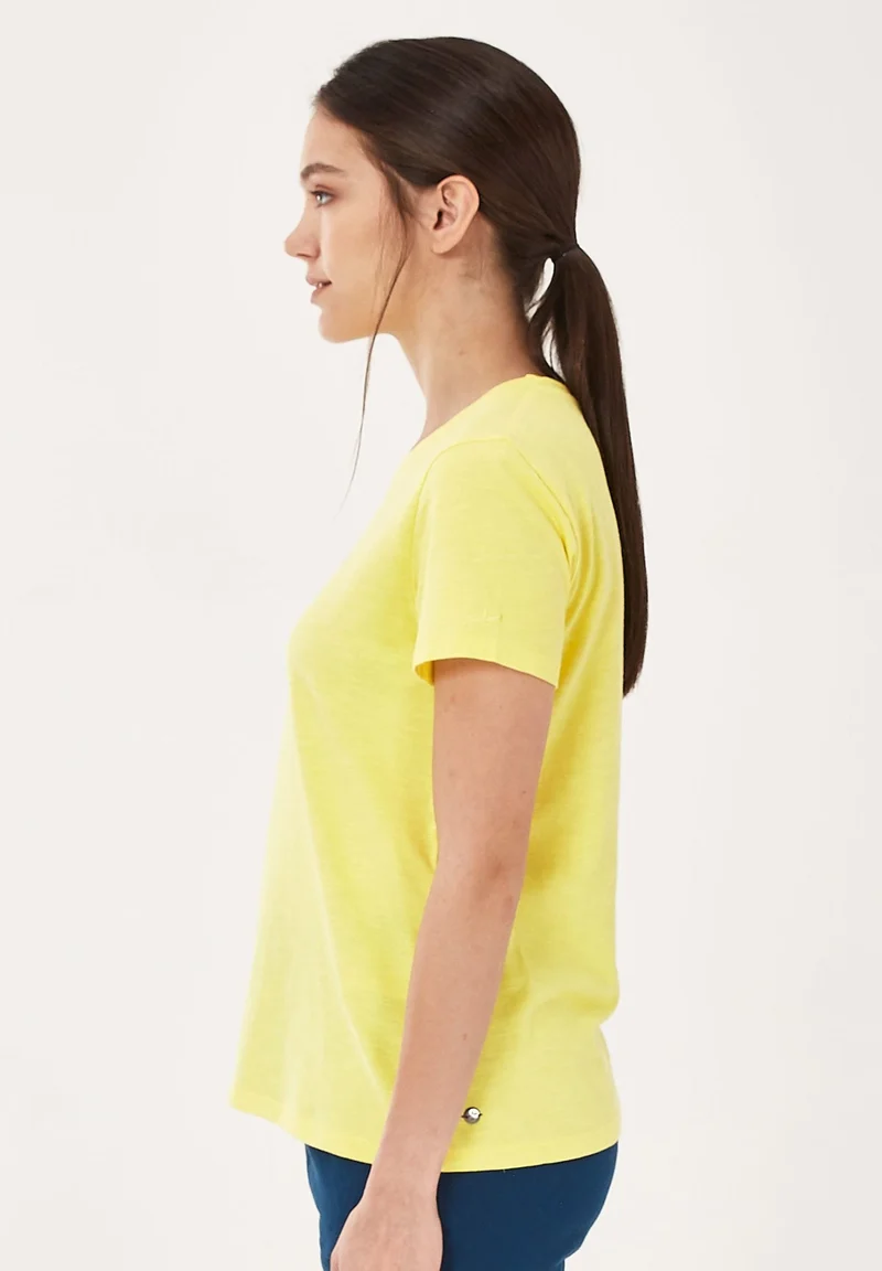 T-Shirt aus Bio-Baumwolle mit Text-Print