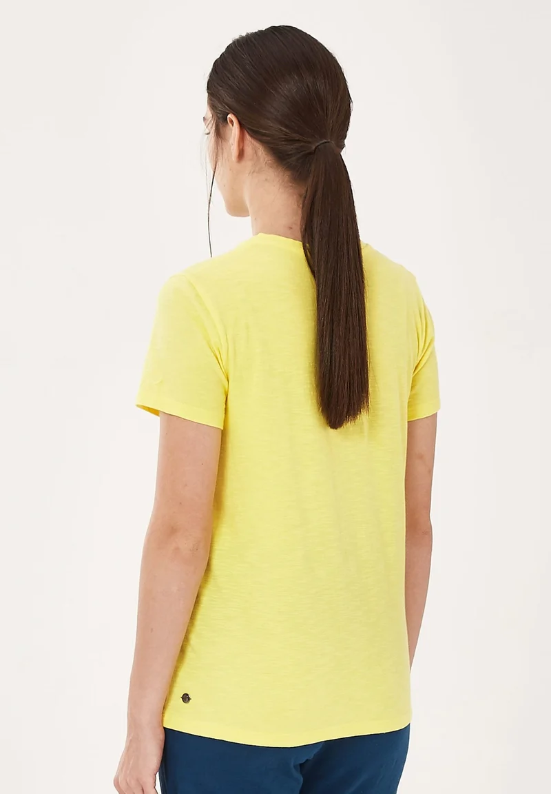 T-Shirt aus Bio-Baumwolle mit Text-Print